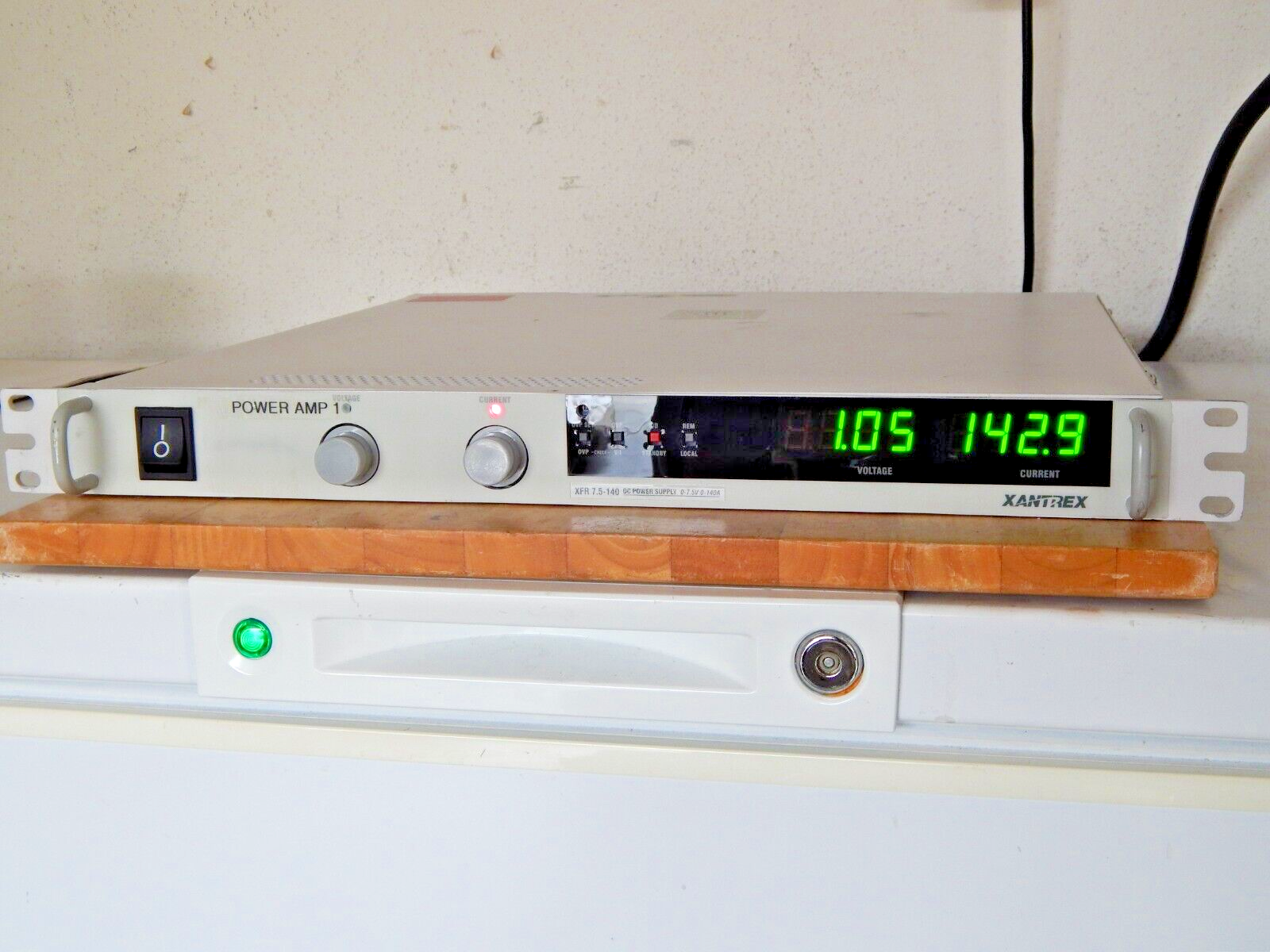 Xantrex XFR 7.5-140 Programmable DC Power Supply with GPIB Xantrex XFR 7.5-140 Programmable DC Power Supply with GPIB